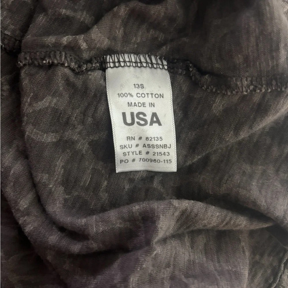 Fresh Produce Womens XL Round Neck Tee Shirt Gray Geometric Short Sleeve - Picture 6 of 7